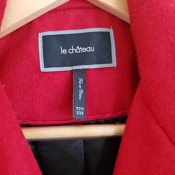 Wool Blend Melton Pea Jacket - Picture 2 of 5